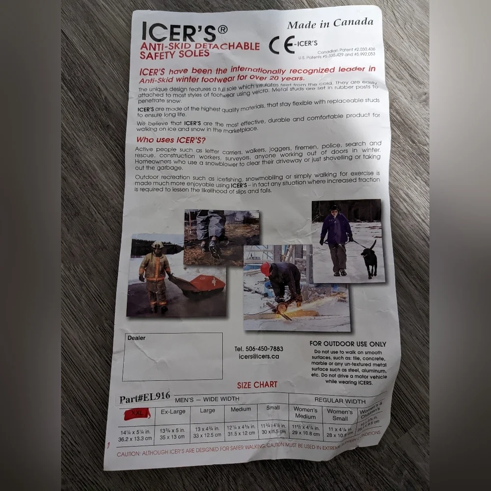 New Men's Icer's - Picture 5 of 6